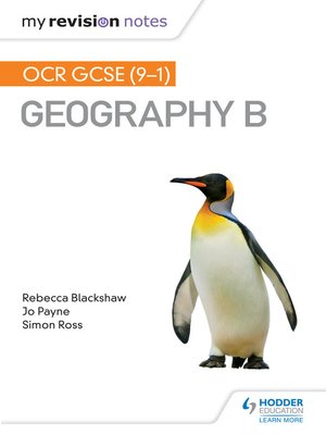 cover image of OCR GCSE (9–1) Geography B